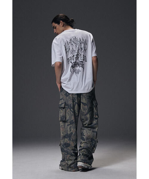 NOT4NERD（ノットフォーナード）の「NOT4NERD/ノットフォーナード/Camo Multi Cargo Sweat Pants（カーゴパンツ・メンズ・カーキ/グレー・XL/L/M）」の12枚目の写真