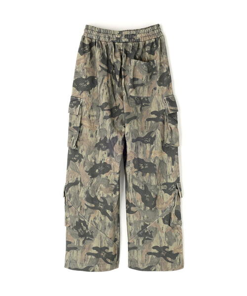 NOT4NERD（ノットフォーナード）の「NOT4NERD/ノットフォーナード/Camo Multi Cargo Sweat Pants（カーゴパンツ・メンズ・カーキ/グレー・XL/L/M）」の14枚目の写真