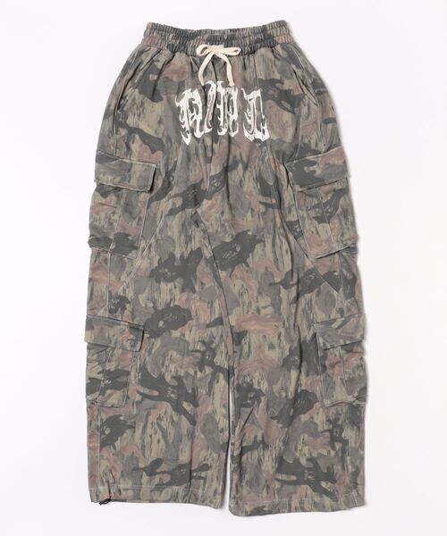 NOT4NERD（ノットフォーナード）の「NOT4NERD/ノットフォーナード/Camo Multi Cargo Sweat Pants（カーゴパンツ・メンズ・カーキ/グレー・XL/L/M）」の6枚目の写真