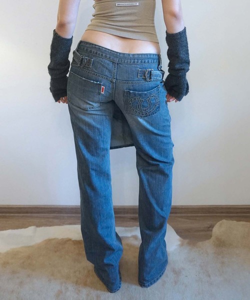 セール】Apron Layered Denim（デニムパンツ）｜SCULPTOR（スカルプ