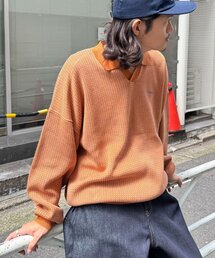 CIAOPANIC | バーズアイニットロングスリーブニットポロ(ニット/セーター)