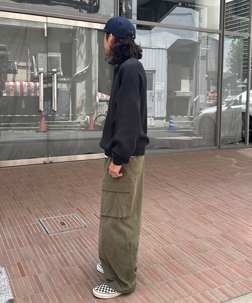 CIAOPANIC(チャオパニック)の「バーズアイニットロングスリーブニットポロ(ニット/セーター・レディース・ブラック/ネイビー/ブラウン・FREE)」の7枚目の写真