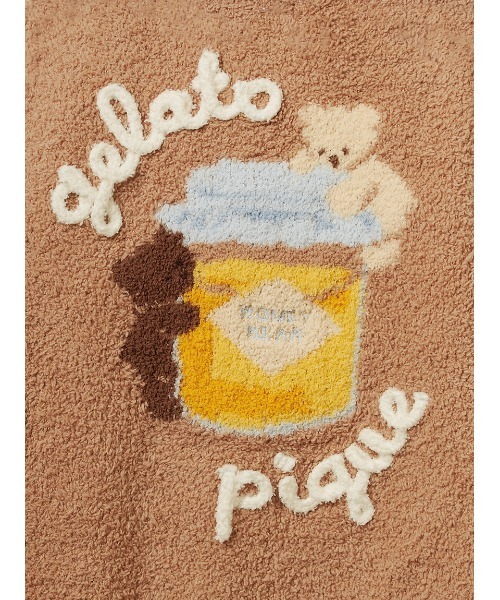 ジェラートピケ　ベビモコはちみつベアピケジャン BABY】ベビモコはちみつベアピケジャン（その他ベビーウェア