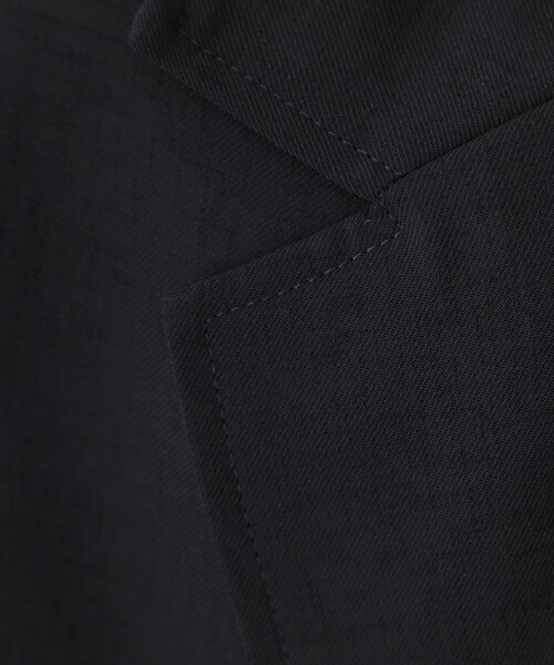 THE SHOP TK （ザ ショップ ティーケー ）の「ドルマン半袖ジャケット【洗える】（テーラードジャケット・レディース・ブラウン系/ブラック/アイボリー・99）」の19枚目の写真