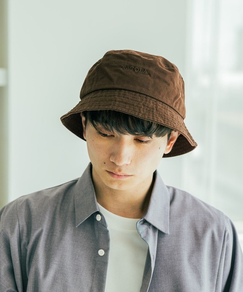 LAKOLE(ラコレ)の「ロゴバケットハット / 575282(ハット・メンズ・カーキ/ブラック/ブラウン・9)」の3枚目の写真