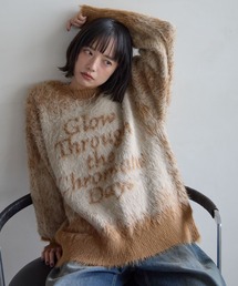 PBLIM | 《UNISEX》グラデシャギーニット(ニット/セーター)