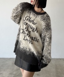 PBLIM | 《UNISEX》グラデシャギーニット(ニット/セーター)