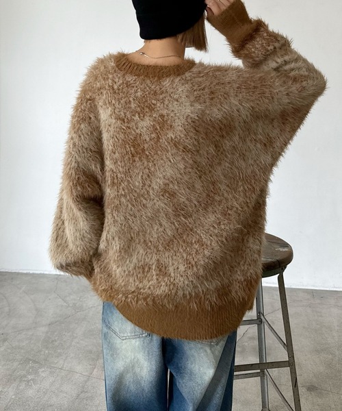 UNISEX》グラデシャギーニット（ニット/セーター）｜PBLIM