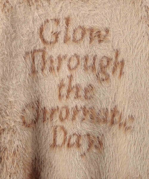 PBLIM（ページボーイリム）の「《UNISEX》グラデシャギーニット（ニット/セーター・レディース・ネイビー/ブラウン/ライトブルー/チャコールグレー・FREE）」の16枚目の写真