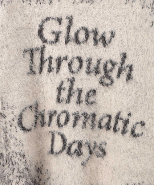 PBLIM（ページボーイリム）の「《UNISEX》グラデシャギーニット（ニット/セーター・レディース・ネイビー/ブラウン/ライトブルー/チャコールグレー・FREE）」の18枚目の写真