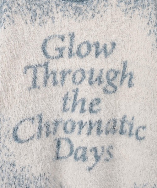 PBLIM（ページボーイリム）の「《UNISEX》グラデシャギーニット（ニット/セーター・レディース・ネイビー/ブラウン/ライトブルー/チャコールグレー・FREE）」の9枚目の写真