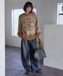 PBLIM（ページボーイリム）の「《UNISEX》グラデシャギーニット（ニット/セーター）」