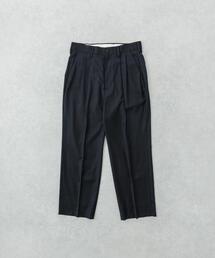 シークレットクローゼット　シクラス　定番パンツウール100％ネイビー34サイズ シークレットクローゼット シクラス 定番パンツウール100