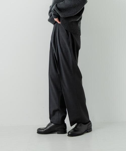 new basic Wool Silk Gabardine Pants（その他パンツ）｜URBAN