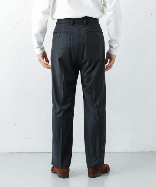 URBAN RESEARCH（アーバンリサーチ）の「new basic　Wool Silk Gabardine Pants（その他パンツ・メンズ・ブラック/ネイビー/チャコールグレー・MEDIUM/LARGE/X-LARGE）」の18枚目の写真
