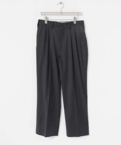 URBAN RESEARCH（アーバンリサーチ）の「new basic　Wool Silk Gabardine Pants（その他パンツ・メンズ・ブラック/ネイビー/チャコールグレー・MEDIUM/LARGE/X-LARGE）」の22枚目の写真