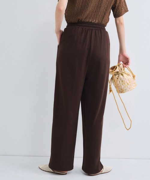 VICKY(ビッキー)の「ミニウラゲピンタックワイドパンツ≪手洗い可能≫(その他パンツ・レディース・ブラック/ライトグレー/ブラウン・M)」の19枚目の写真