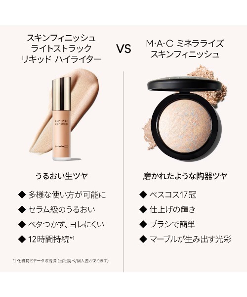 スキンフィニッシュ ライトストラック リキッド ハイライター（ハイ