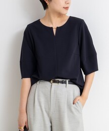 NOLLEY’S Sophi | 《セットアップ対応》カットジョーゼットコクーンスリーブプルオーバーブラウス(シャツ/ブラウス)