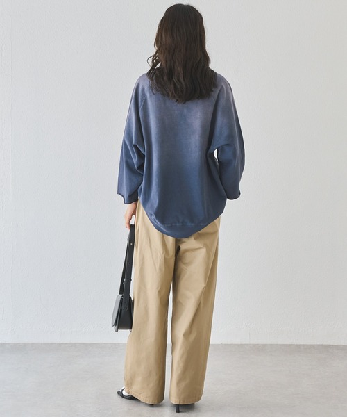 ツータックヘリンボーンワイドスラックス（スラックス）｜LAVEANGE