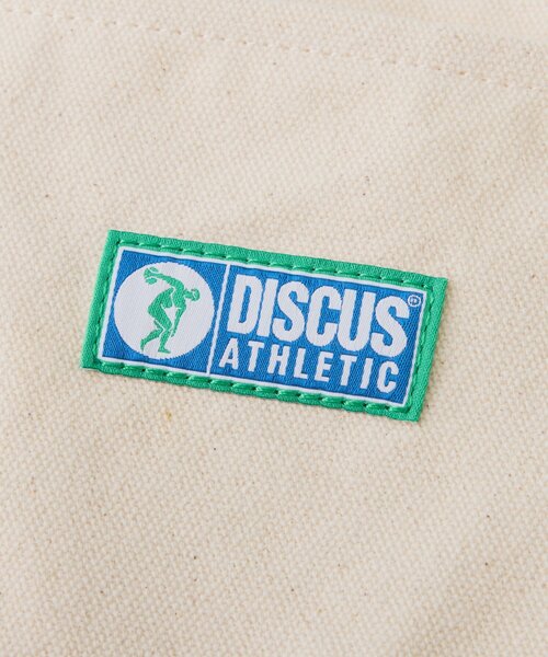 DISCUS（ディスカス）の「【DISCUS】キャンバスワッペンBIGトートバッグ（トートバッグ・レディース・ホワイト/オレンジ/オリーブ・ONE SIZE）」の7枚目の写真