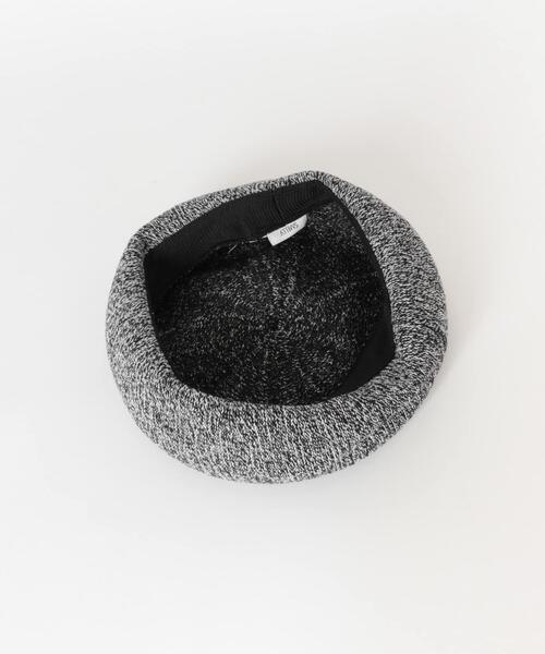 SMELLY(スメリー)の「ミックスパターンベレー(ハンチング/ベレー帽・レディース・ブルー/ブラック/ブラウン・-)」の7枚目の写真