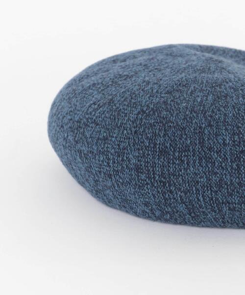 SMELLY(スメリー)の「ミックスパターンベレー(ハンチング/ベレー帽・レディース・ブルー/ブラック/ブラウン・-)」の5枚目の写真