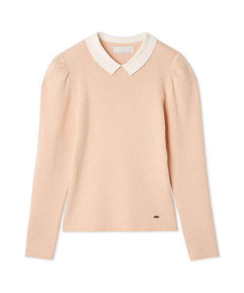 カシミア混襟付きニット（ニット/セーター）｜CELFORD（セルフォード