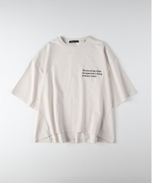 HONEYSUCKLE ROSE(ハニーサックルローズ)【レディース】【見た目は秋、機能は夏】「インレイ」ロゴTシャツ(接触冷感/UVカット)