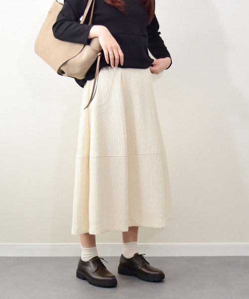 FABIO RUSCONI（ファビオルスコーニ）の「【FABIO RUSCONI】ラウンドトウ厚底レースアップシューズ(F51634)（ドレスシューズ・レディース・ブラック/ブラック系その他/ダークブラウン・35/36/37/38/39）」の8枚目の写真