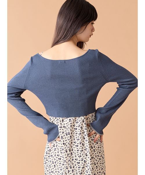 ニットカーデセットバリエーションキャミワンピース（ワンピース