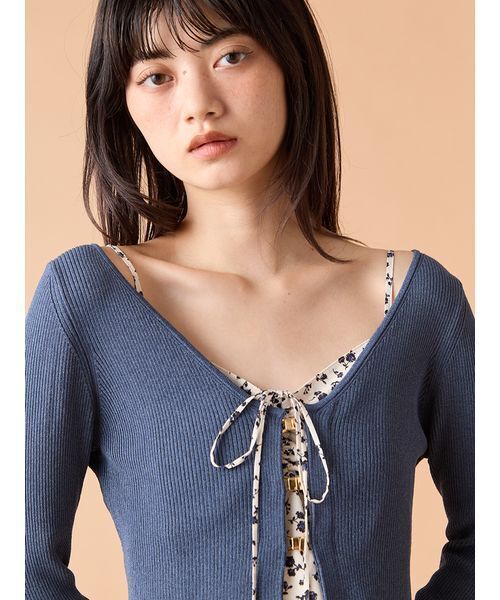 LILY BROWN(リリーブラウン)の「ニットカーデセットバリエーション LILY BROWN(リリーブラウン)の「ニットカーデセットバリエーション