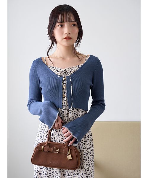 ニットカーデセットバリエーションキャミワンピース（ワンピース