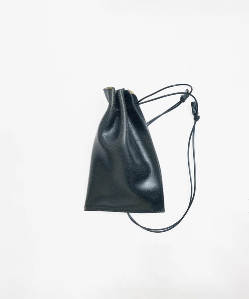 HERRIE KINCHAKU POUCH - PM / CRACK（ショルダーバッグ）｜ITTI