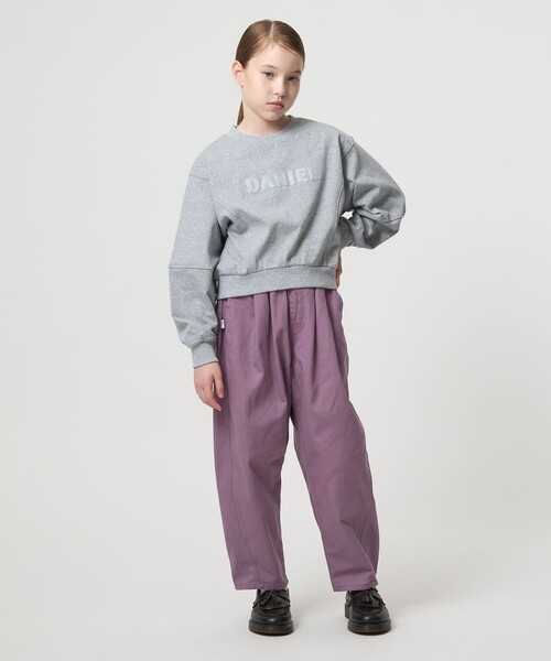 green label relaxing（グリーンレーベルリラクシング）の「チノ イージーパンツ / キッズ  120cm-160cm（チノパンツ・キッズ・ベージュ/パープル・150cm/130cm/160cm/120cm/140cm）」の7枚目の写真