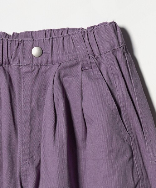 green label relaxing（グリーンレーベルリラクシング）の「チノ イージーパンツ / キッズ  120cm-160cm（チノパンツ・キッズ・ベージュ/パープル・150cm/130cm/160cm/120cm/140cm）」の14枚目の写真