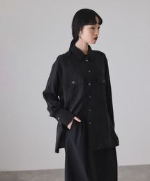 ADAM ET ROPE' | キュプラシアーポケットシャツ(シャツ/ブラウス)