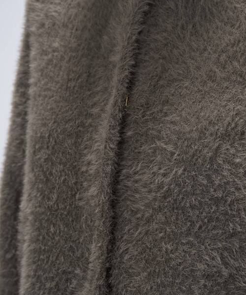 cloenc（クロエンス）の「【手洗い可】フェザーヤーンカーディガン（カーディガン/ボレロ・レディース・ナチュラル/ブラウン系/ピンク・02）」の14枚目の写真