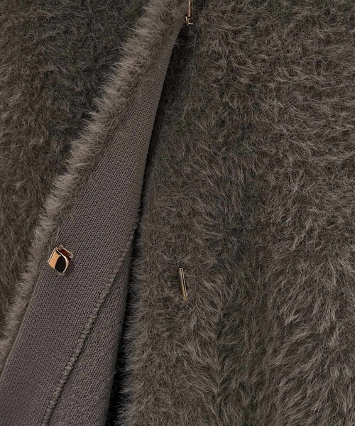 cloenc（クロエンス）の「【手洗い可】フェザーヤーンカーディガン（カーディガン/ボレロ・レディース・ナチュラル/ブラウン系/ピンク・02）」の15枚目の写真