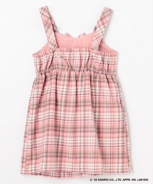 ANY（エニィ）の「【マイメロディ＆クロミ×ANY KIDS】チェック ジャンパースカート（スカート・キッズ・ブラック系3/ピンク系3・130/120/110）」の19枚目の写真