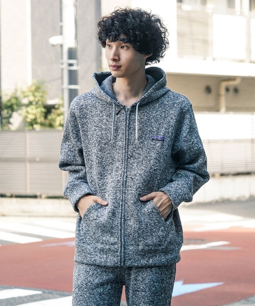 ragged mountain(ラギットマウンテン)の「【RAGGED MOUNTAIN/ラギットマウンテン】NASHUA/ナシュア フルジップ ニットフリース パーカー(パーカー・メンズ・ブラック/グレー・MEDIUM/LARGE/X-LARGE)」の20枚目の写真