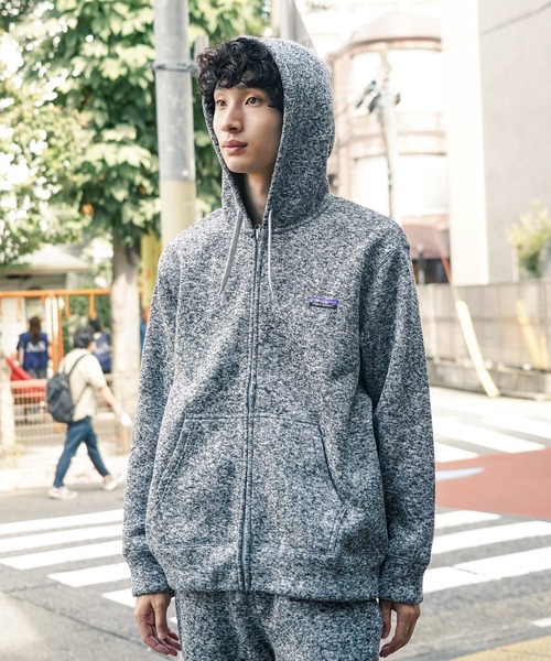 ragged mountain(ラギットマウンテン)の「【RAGGED MOUNTAIN/ラギットマウンテン】NASHUA/ナシュア フルジップ ニットフリース パーカー(パーカー・メンズ・ブラック/グレー・MEDIUM/LARGE/X-LARGE)」の19枚目の写真