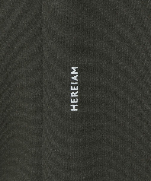 HEREIAM（ヘレイアム）の「【HEREIAM MEN】RENUストレッチタフタ使用。撥水フォルムパンツ（その他パンツ・メンズ・カーキ/ブラック・MEDIUM/LARGE）」の10枚目の写真
