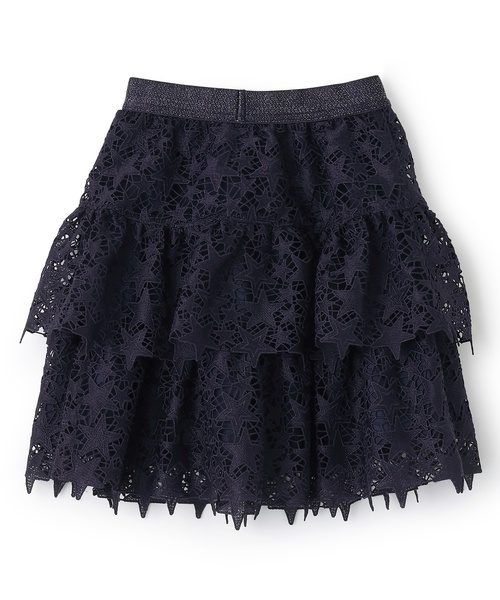 kate spade new york kids（ケイトスペードニューヨーク）の「スターレーススカート（スカート・キッズ・オフホワイト/ネイビー・130cm/120cm/140cm/160cm/150cm）」の3枚目の写真