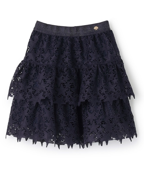 kate spade new york kids（ケイトスペードニューヨーク）の「スターレーススカート（スカート・キッズ・オフホワイト/ネイビー・130cm/120cm/140cm/160cm/150cm）」の9枚目の写真