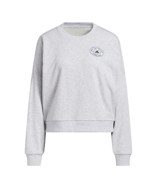adidas(アディダス)の「【adidas×アルペン限定モデル】アディダス adidas W FARMKT FT クルースウェット(スウェット・レディース・ブルー/ホワイト/ライトグレー・S/M/L/XL)」の15枚目の写真