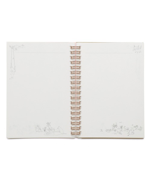 MOOMIN(ムーミン)の「MOOMIN ムーミン スタンプブック スタンプ帳 リングノート(手帳/メモ帳・レディース・ブルー/ピンク/グリーン・FREE)」の5枚目の写真
