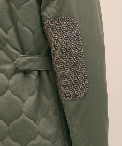 BROOKS BROTHERS（ブルックスブラザーズ）の「ポリエステルブレンド　キルティング×ツイード　フィールドジャケット（ミリタリージャケット・メンズ・カーキ・LARGE/MEDIUM/SMALL/X-LARGE）」の20枚目の写真