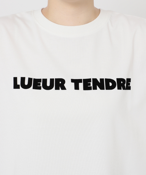 B.C STOCK（ベーセーストック）の「手洗い可 / フロッキープリントロゴロンTEE（Tシャツ/カットソー・レディース・ホワイト/ブラック・FREE）」の19枚目の写真