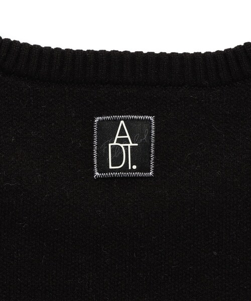 adabat（アダバット）の「【新レーベル ADABAT NAVY】櫻井貴史コラボニット（ニット/セーター・メンズ・ホワイト系/ブラック・46/48/50）」の8枚目の写真